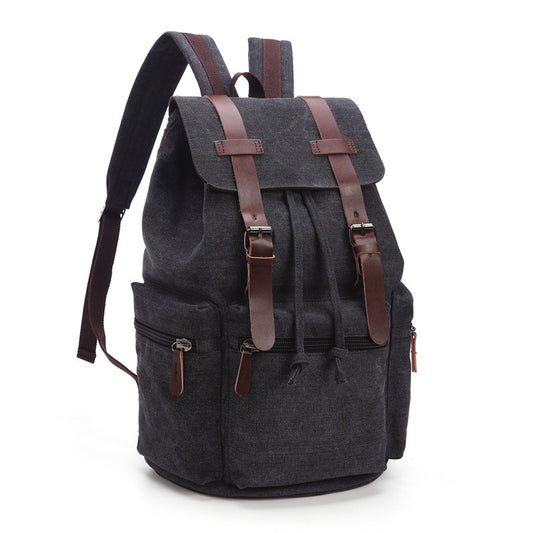 Durable Canvas Large Capacity Laptop & Travel Backpack