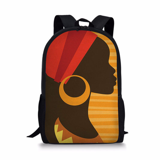 African style backpack