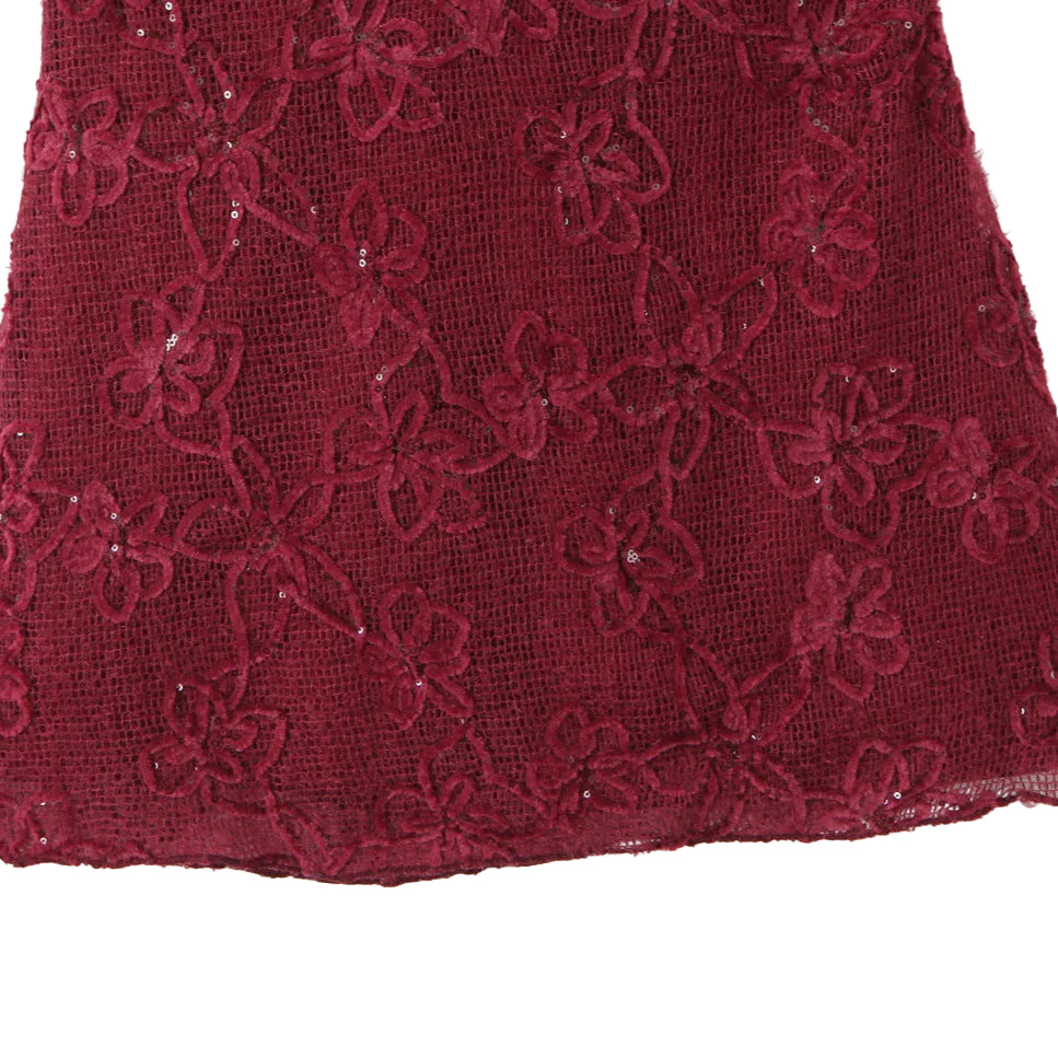 Elegant Heavy Embroidery Velvet Halter Evening Dress