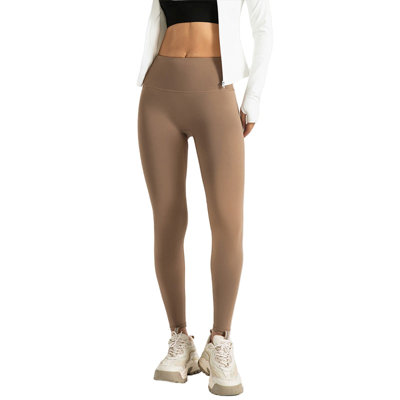 Seamless Peach Butt Yoga Pants – High Waist Tummy Control Sports Leggings for Women