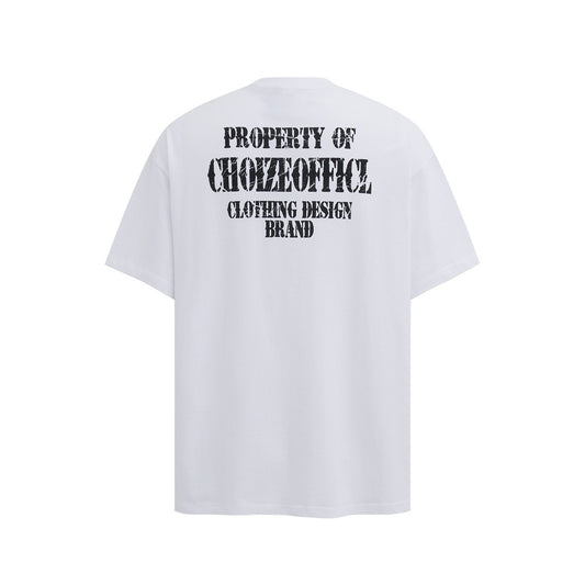 Casual Letter Graphic Short Sleeve T-Shirt