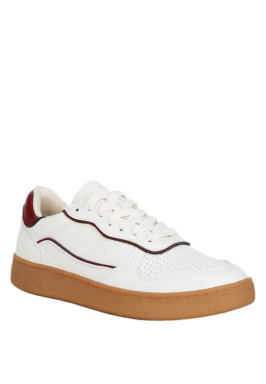 Kyniska Faux Leather Everyday Sneakers-1