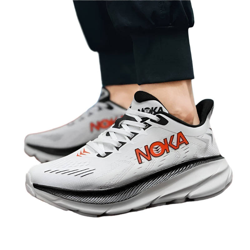 Men’s Breathable Mesh Running Shoes – Non-Slip Cushioned Trainers