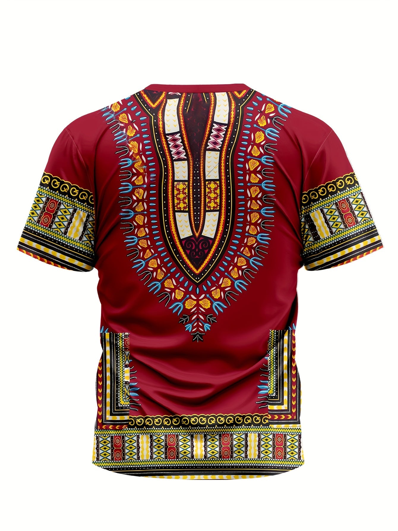 Lightweight Polyester Printed Tee – Casual Wear