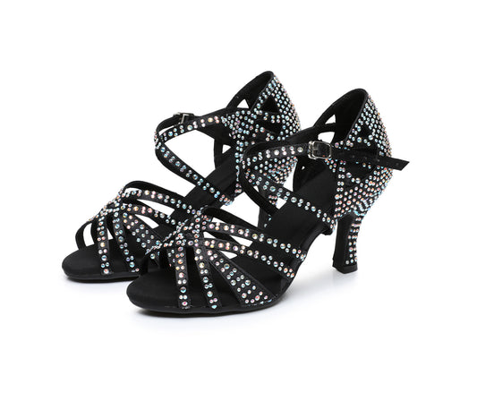 Diamond Latin Dance Shoes Women's Soft Sole Dance Shoes