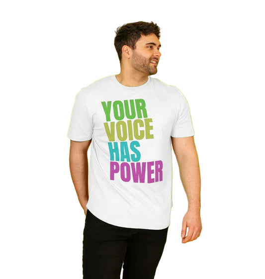 Your Voice Has Power Men's Print T-Shirts