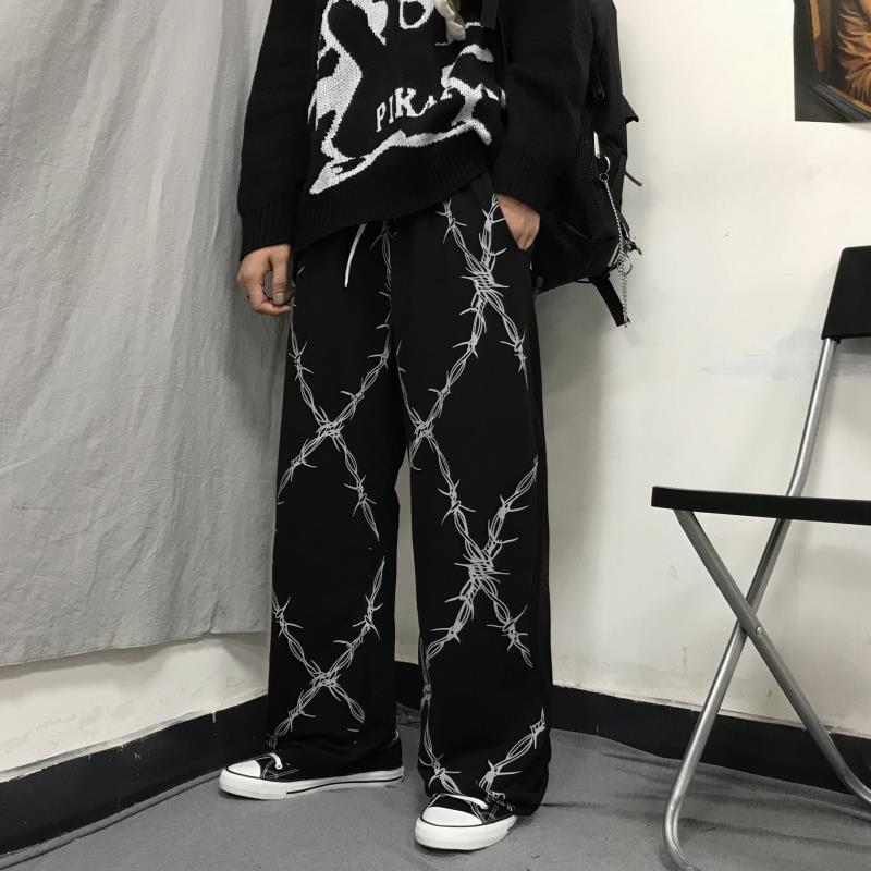 Damen Hosen Baggy Leg Pants