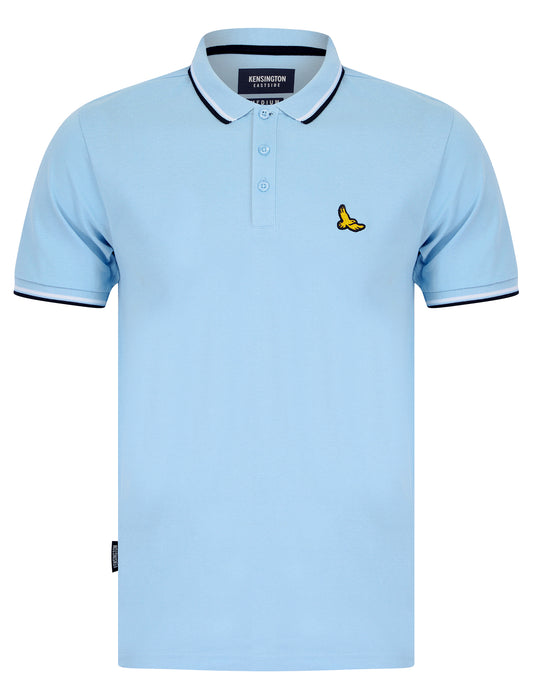 Kensington Eastside Polo Shirt Men's Pique Cotton Plain Casual T-Shirt Tee Top