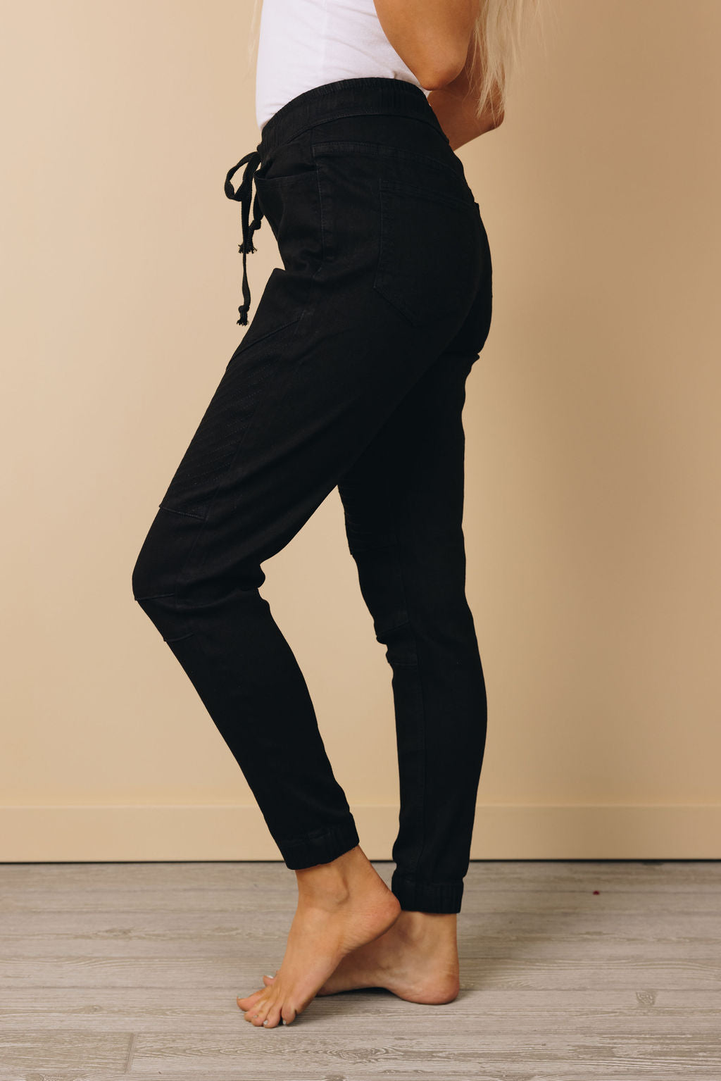 Serenity Elastic Drawstring Waist Pants-6