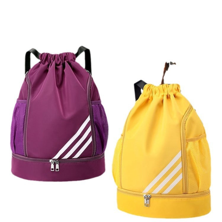 Outdoor Sports Backpack with Basketball Compartment