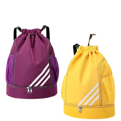 Outdoor Sports Backpack with Basketball Compartment