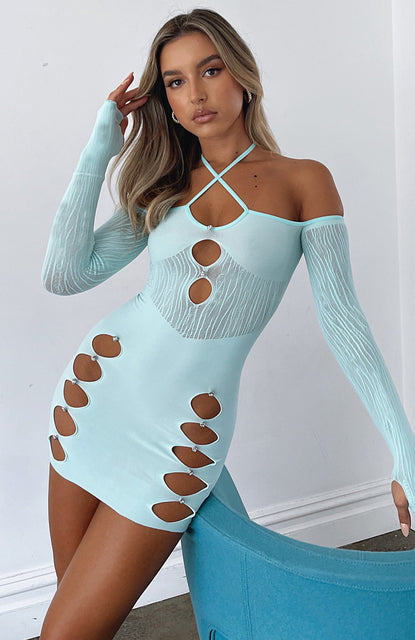 Lässiges Kleid mit Cut-outs