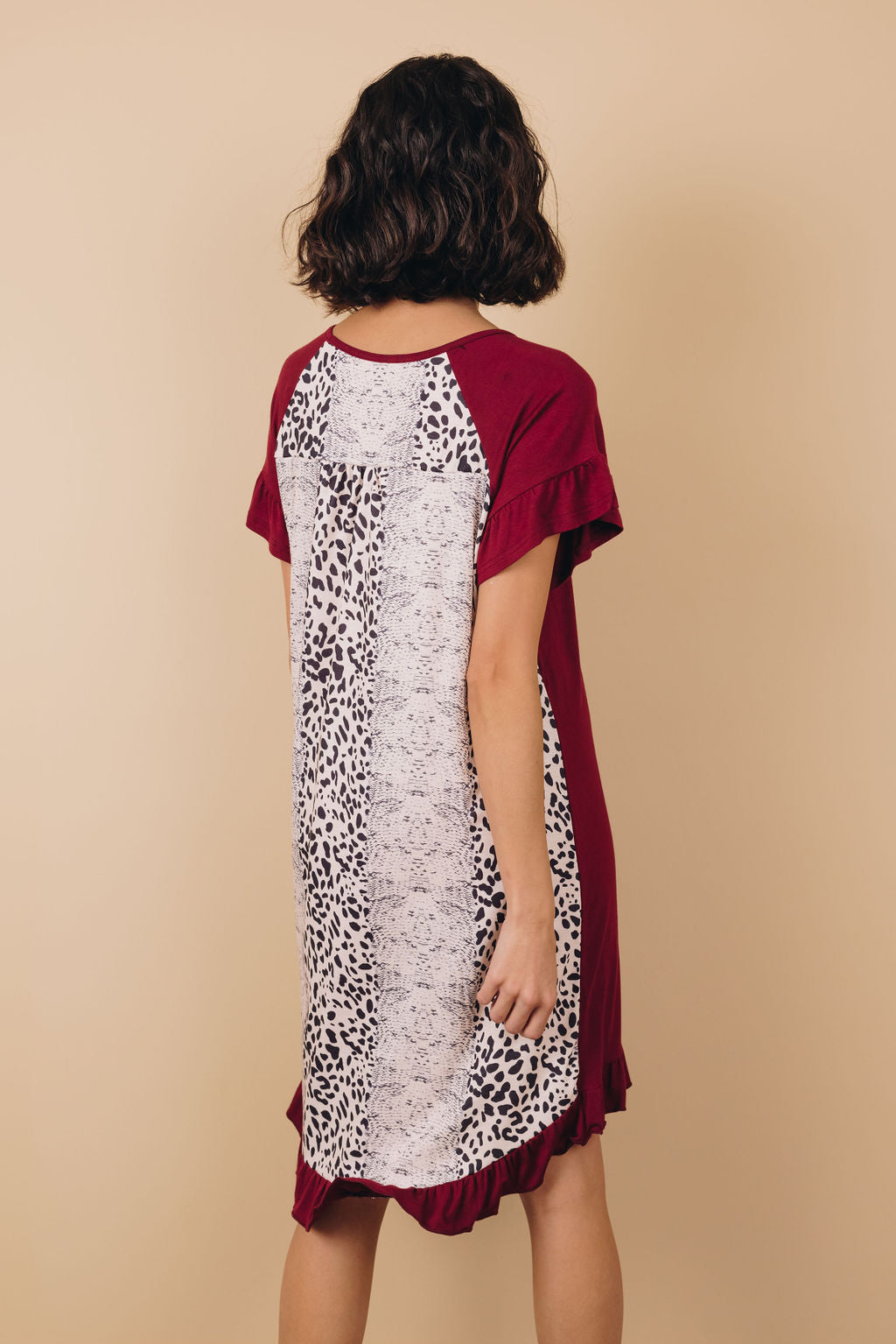 You'll Be Back Animal Print Dress-10