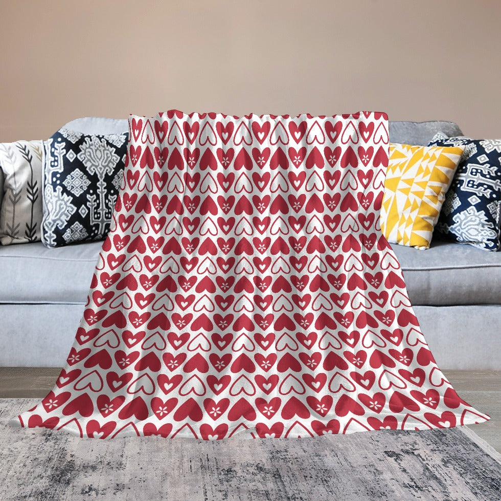 Ultra-Soft Flannel Blanket Multiple Sizes