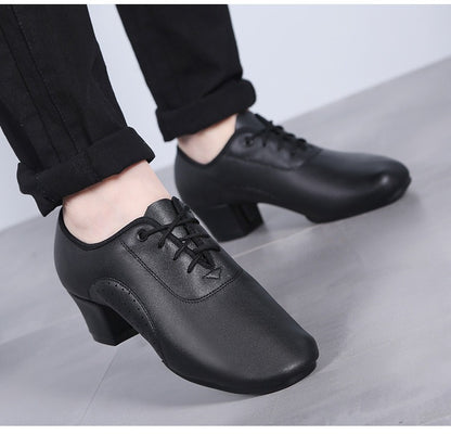 Herren Latein-Tanzschuhe aus echtem Leder
