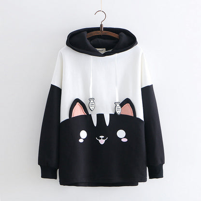 Women’s Oversized Hoodie – Casual Loose Fit Sweatshirt for Students