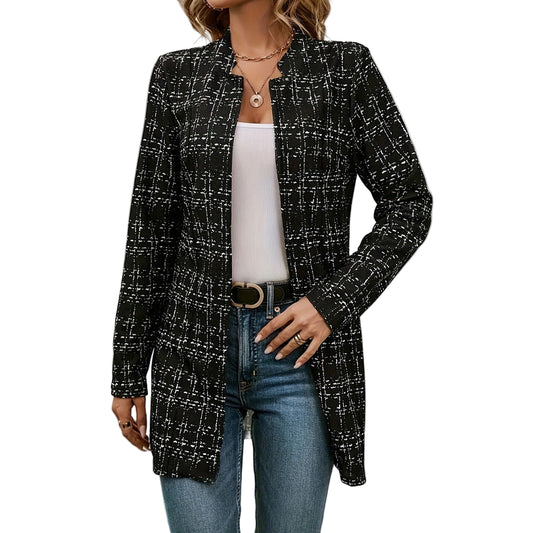Women’s Slim Fit Blazer – European & American Style Fall/Winter Suit Jacket