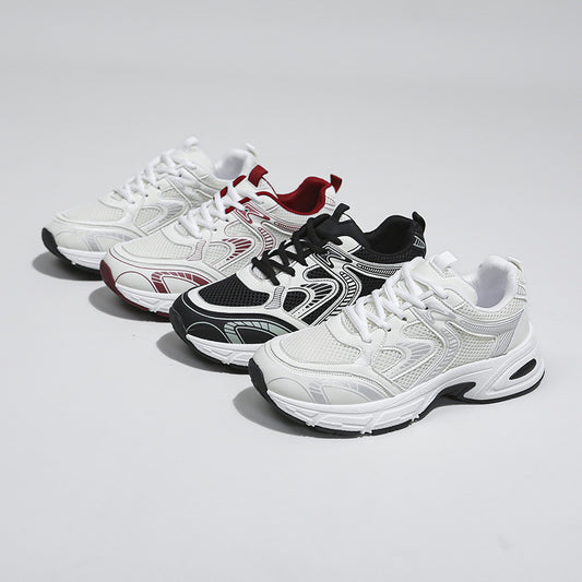 Casual Couple’s Chunky Sports Shoes, Unisex Retro Running Trainers