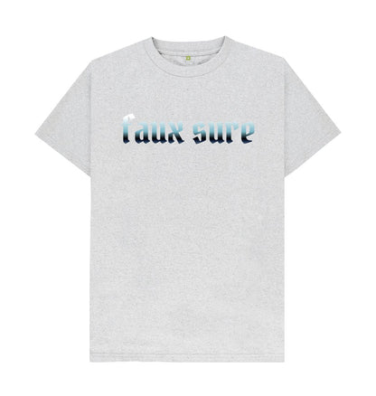 Grey Men's Faux Sure Print T-Shirts