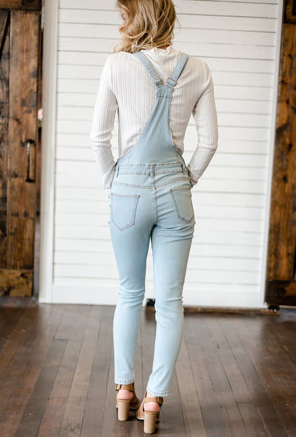 Milan Distressed Overalls-42