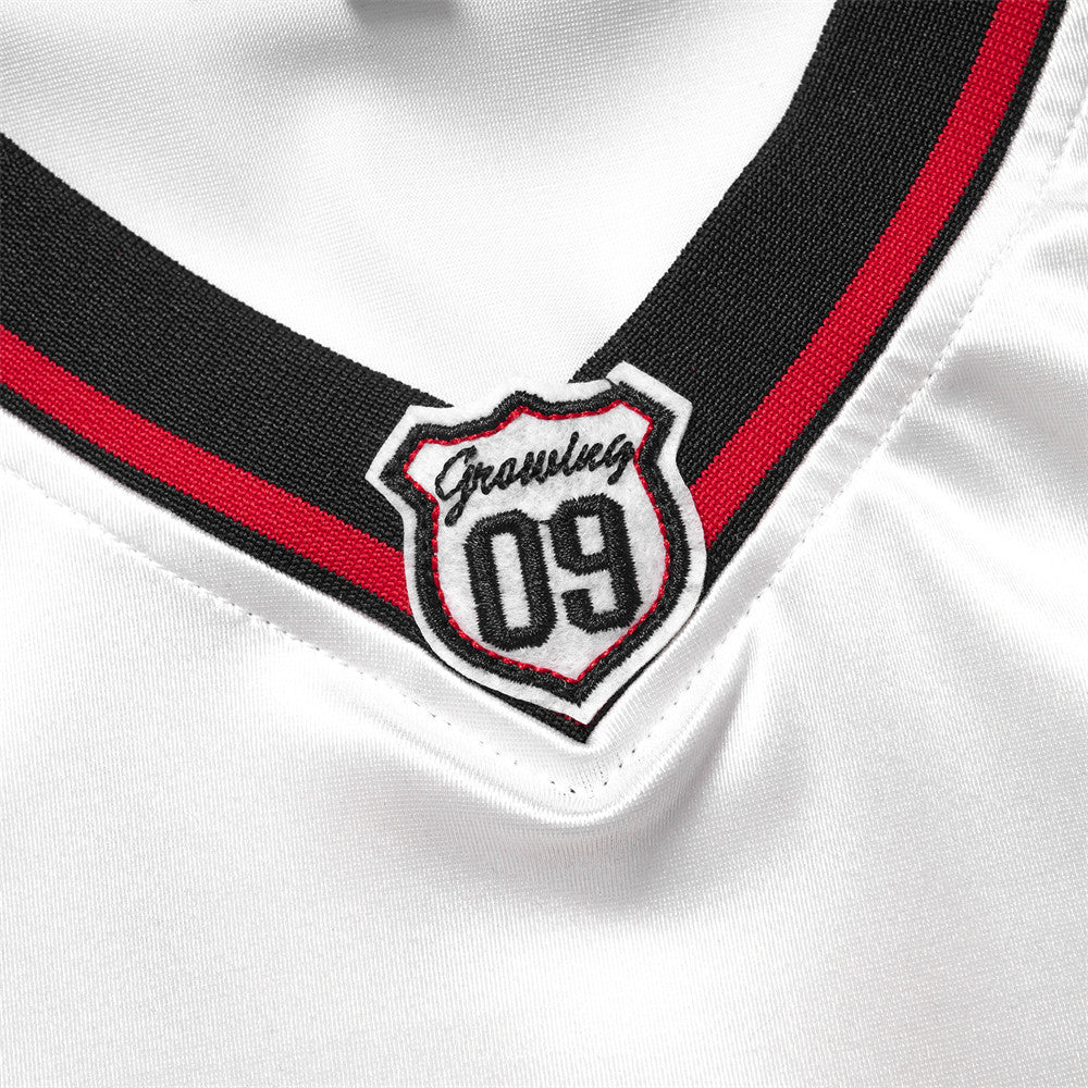 Men’s Mesh Patchwork Contrasting Short Sleeve T-Shirt