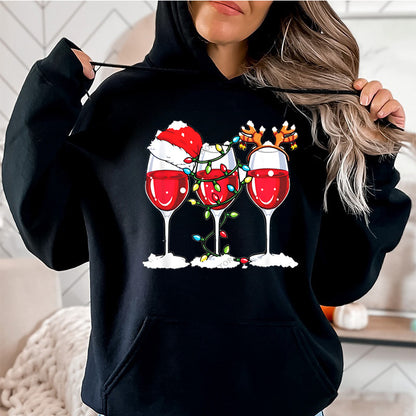 Christmas Graphic Hoodie for Women