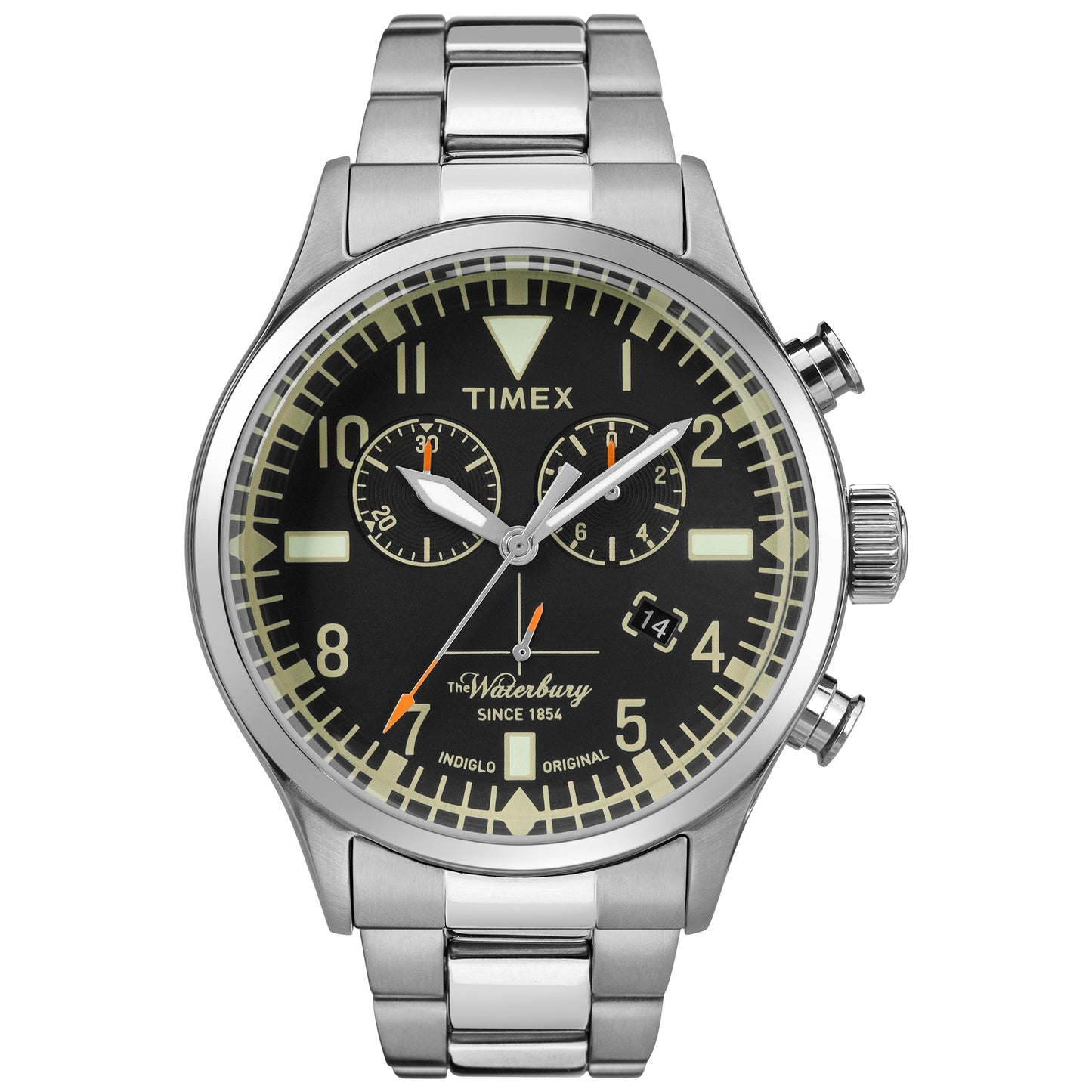 Timex Stainless Steel Multi-Function Men's Watch TW2R24900-0