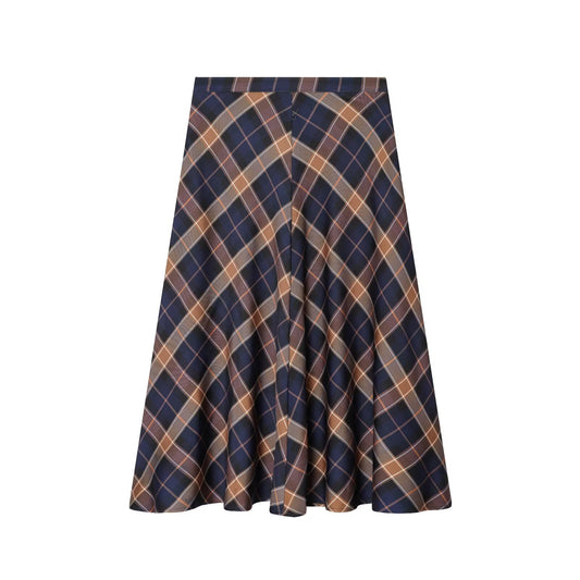 Patterned Cape Skirt for Women