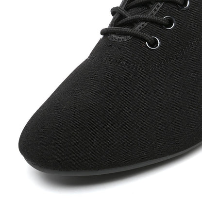 Oxford tuch moderne tanz schuhe lehrer outdoor freundschaft tanz schuhe hohe ferse square dance schuhe