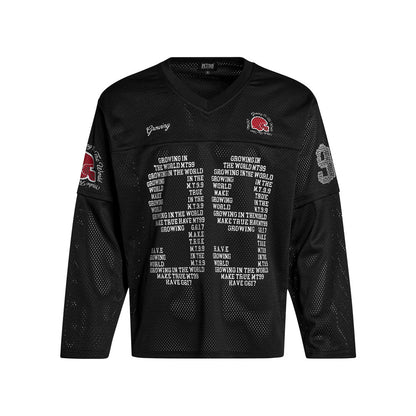 99 Digital Creative Printed Long Sleeve T-Shirt