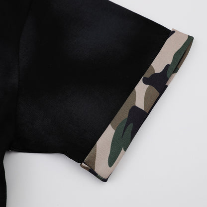 Tie-Dye Distressed Short Sleeve T-Shirt