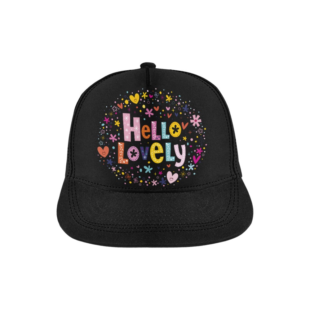 Snapback-Cap mit durchgehendem Print