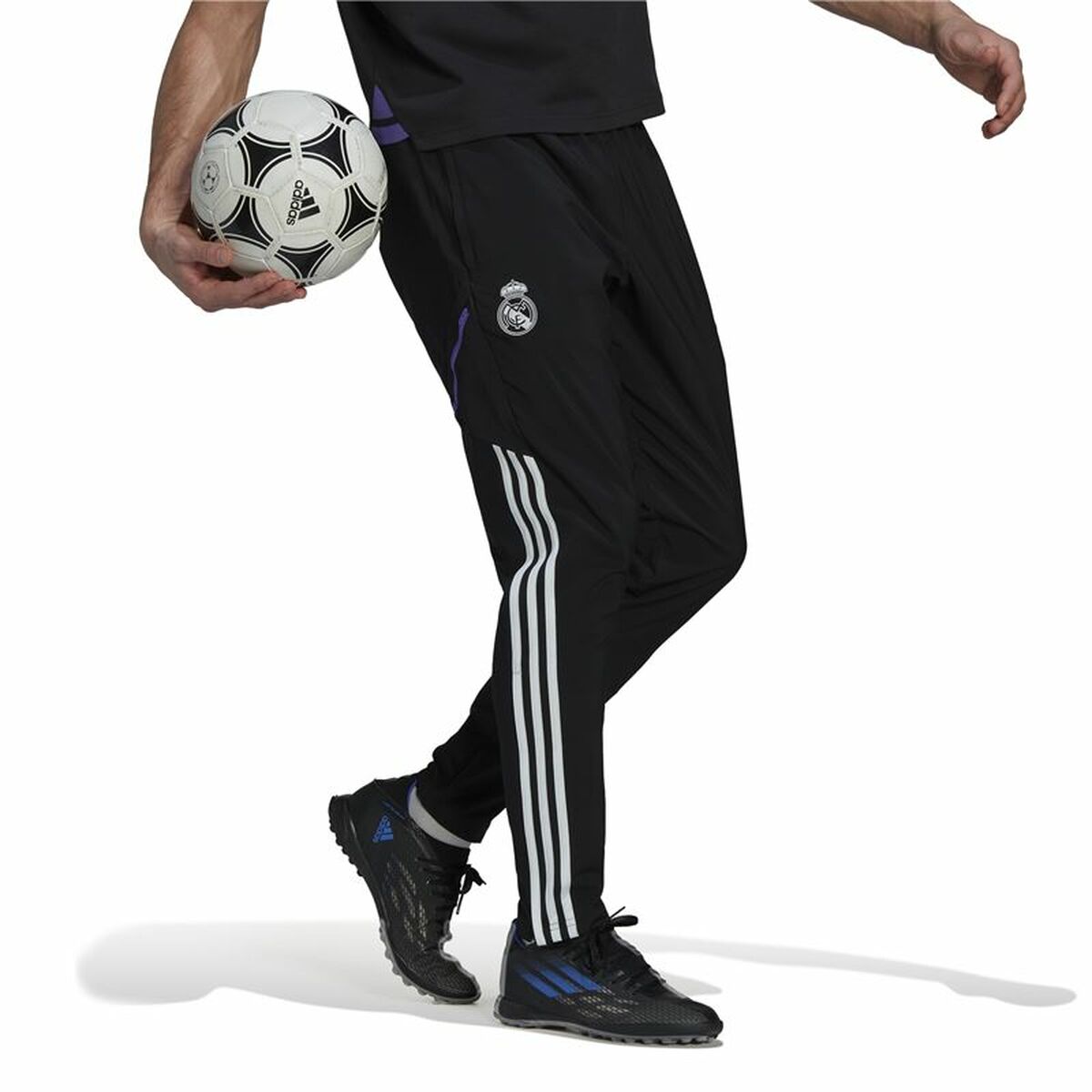 Football Training Trousers for Adults Adidas Condivo Real Madrid 22 Black Men-6