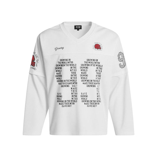 99 Digital Creative Printed Long Sleeve T-Shirt