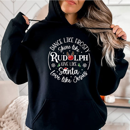 Christmas Graphic Hoodie for Women