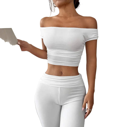 Elegant Pleated Silhouette Co-Ord Set