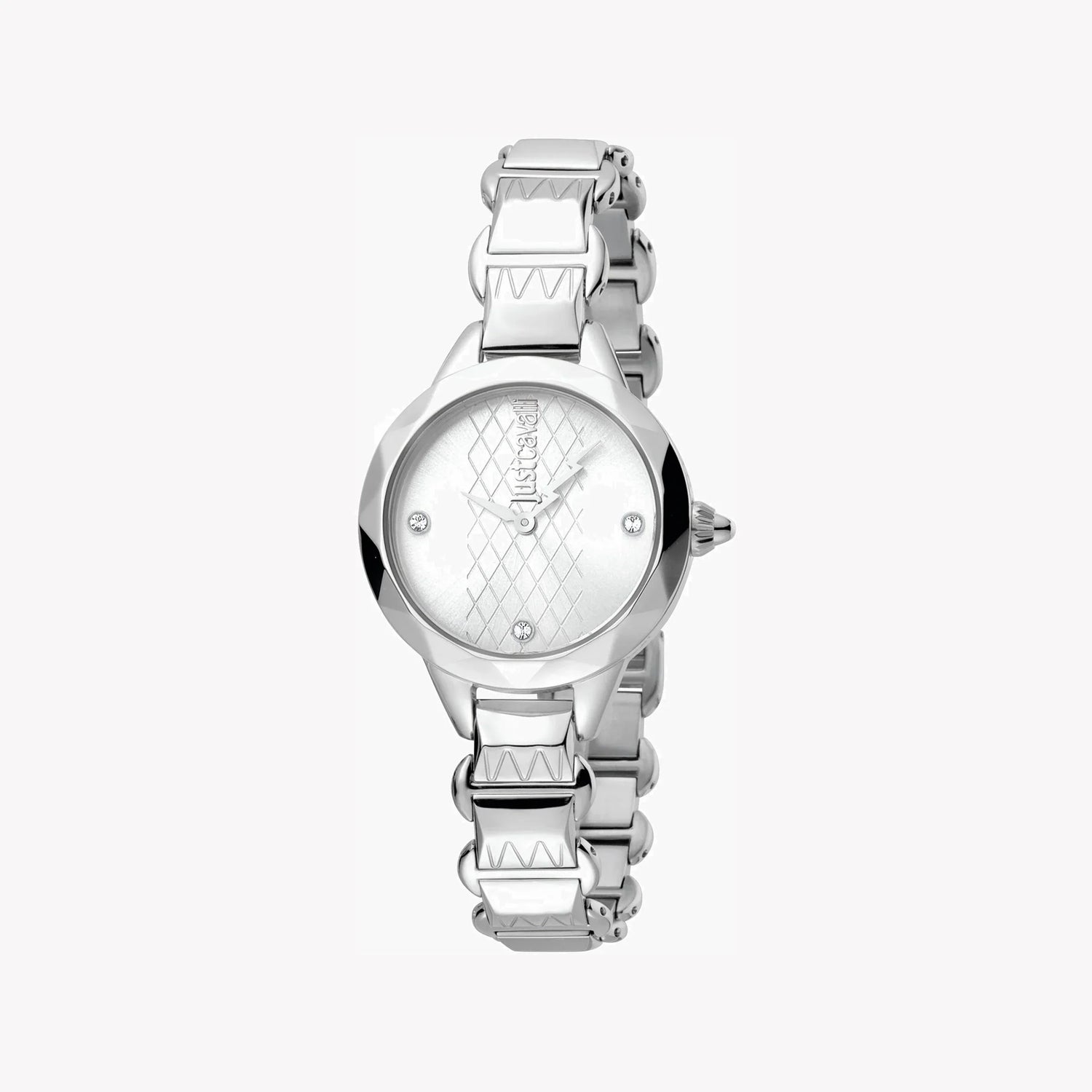 Just Cavalli Women's Silver Watch, Silver Dial | Jc1l033m0015-0
