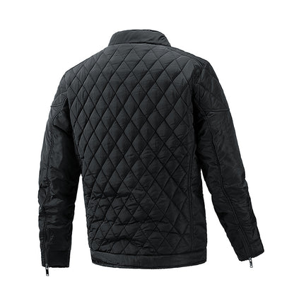 en’s Autumn & Winter Motorcycle Jacket – Lightweight Cotton Casual Jacket, Streetwear Biker Style