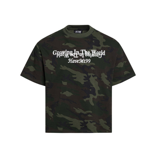 Camouflage Short Sleeved T-Shirt