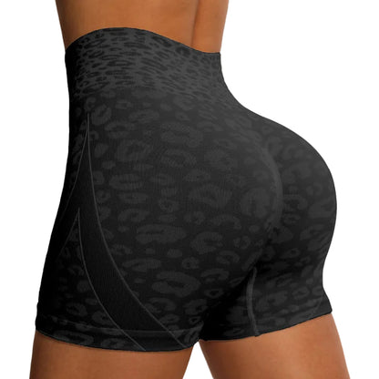 Seamless Tight-fitting Three-quarter-length Cycling Shorts