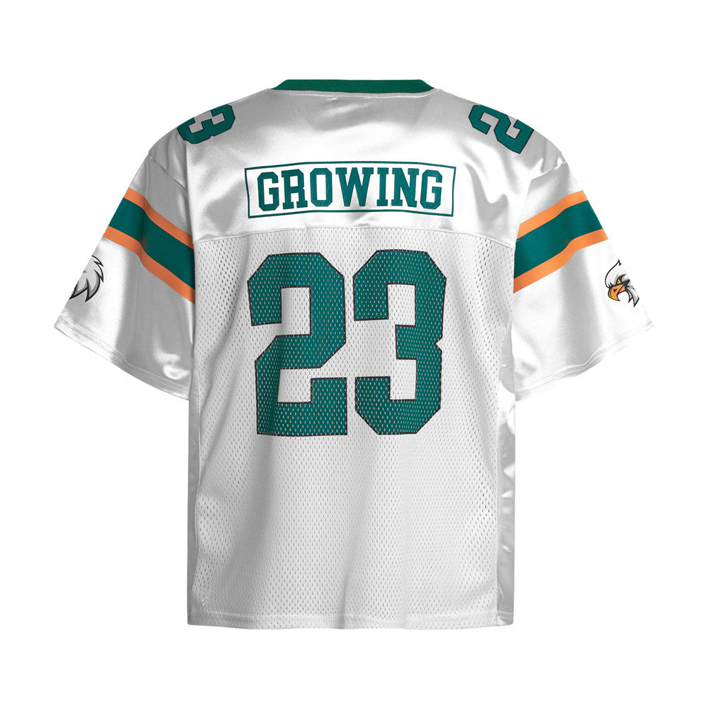 V-neck sports short sleeved shirt