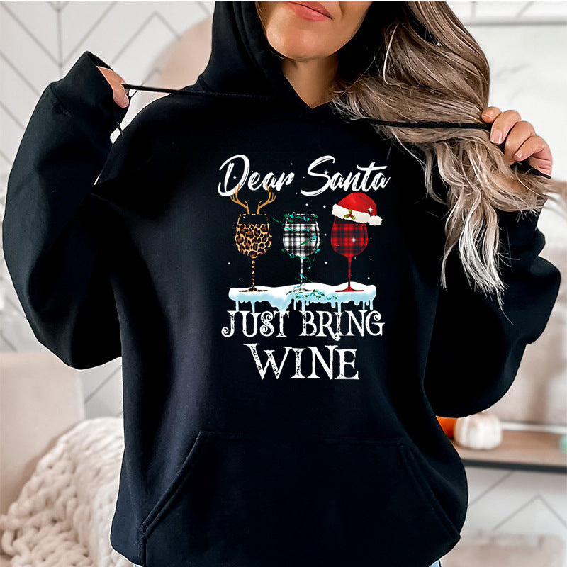 Christmas Graphic Hoodie for Women
