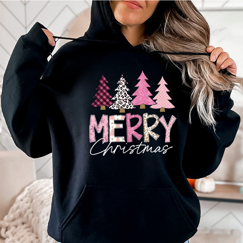Christmas Graphic Hoodie for Women