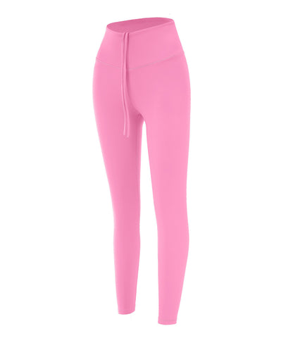 2-Piece Fitness Set – Sling Sports Bra Top & Drawstring Jogger Pants