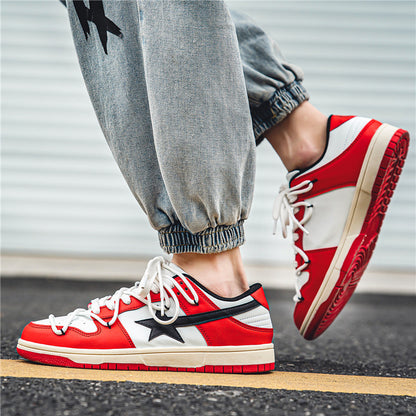 Sneaker „Star Dash“ in Weiß und Rot