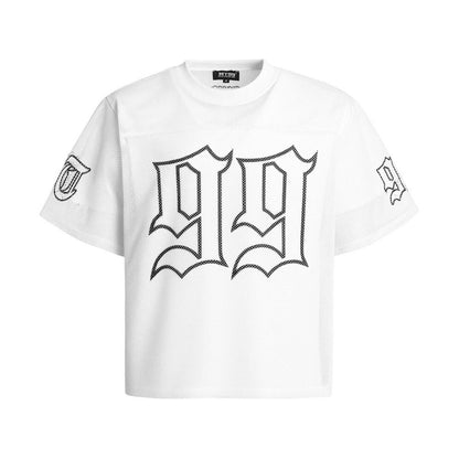 99 Digital Printed Breathable Mesh Sports Short Sleeve