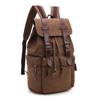 Durable Canvas Large Capacity Laptop & Travel Backpack