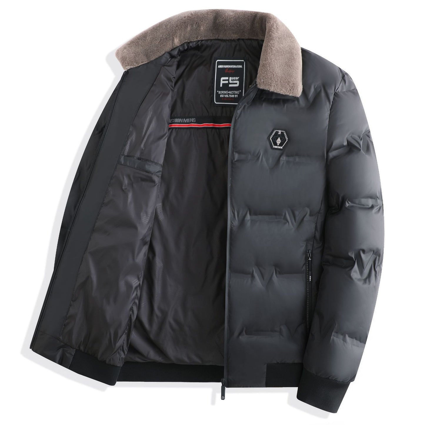 Winter Men’s Warm Down Coat – Lightweight, Windproof & Ultra-Insulated Jacket