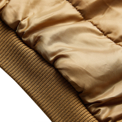 Men’s Cotton-Padded Bomber Jacket – Warm Casual Coat