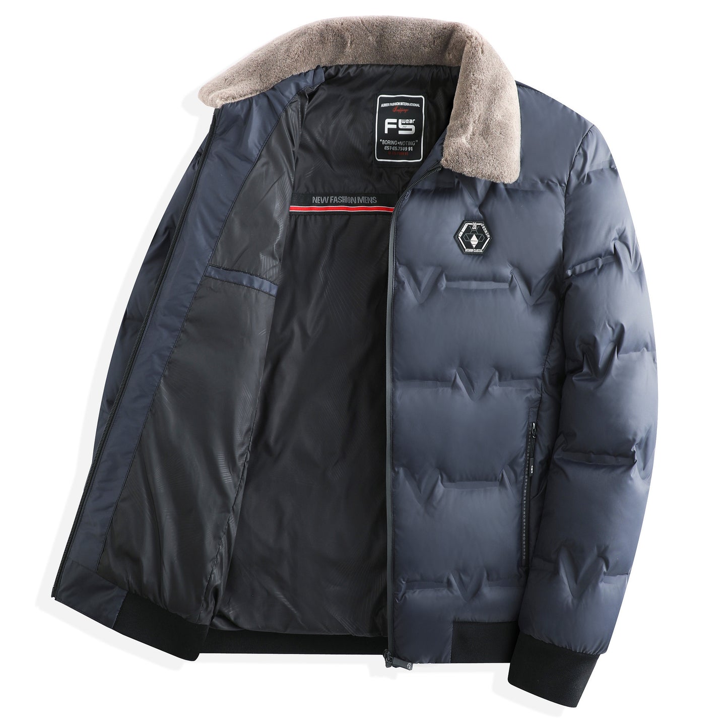 Winter Men’s Warm Down Coat – Lightweight, Windproof & Ultra-Insulated Jacket